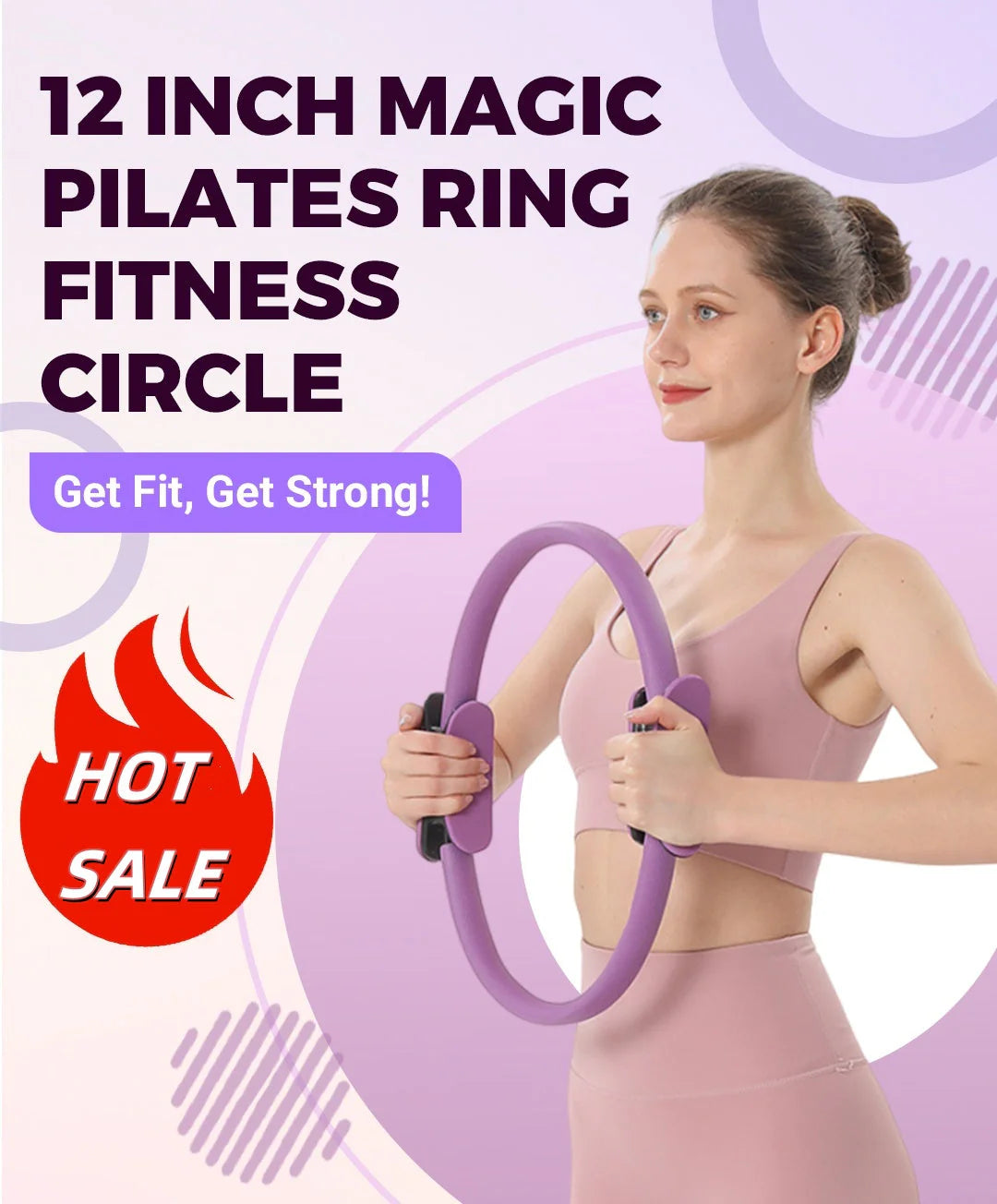 🏋️ Pilates Kruh – Tonovanie + Odolnosť Pre Každého! 💫