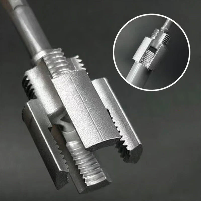 🛠️ Nástroj na vnútorné a vonkajšie závitovanie s dvojitou veľkosťou (1/2" a 3/4") – presný, odolný, kompatibilný s vŕtaním🛠️