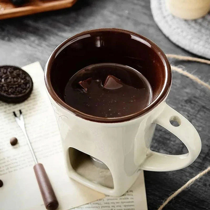 【⏰Časovo obmedzená ponuka za polovičnú cenu】Keramický hrnček na čokoládové fondue