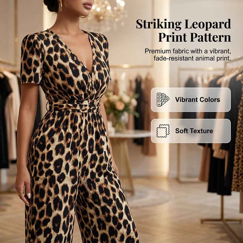 🐆 Štýlový overal s leopardovým vzorom a širokými nohavicami – okamžitý chic look! ✨