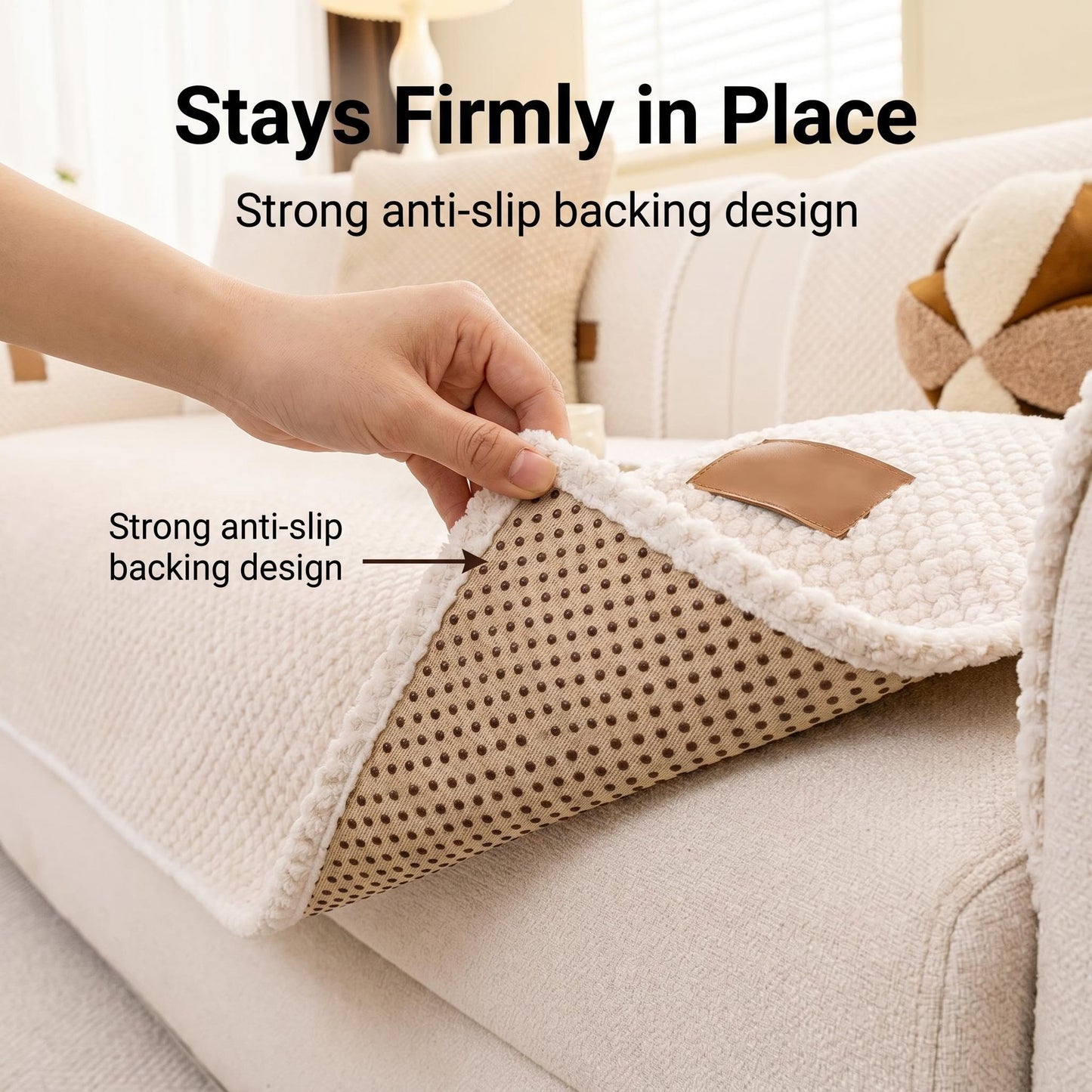 🛋️ Zosilnený protisklzový poťah na pohovku – mäkký, odolný a elegantný! 🧺