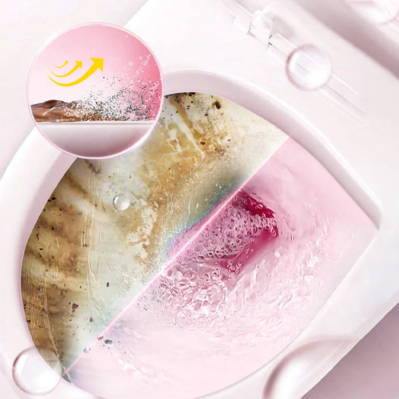 【😍 čistota a sviežosť bez námahy!】Multifunkčné antibakteriálne dezodoračné čistiace tyčinky na toalety – dlhotrvajúca sviežosť a jednoduché čistenie (kúpte si 1 balenie = 5 farieb!)
