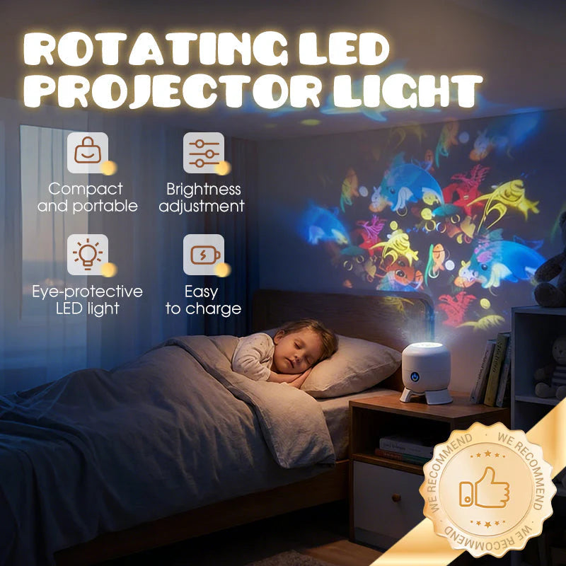 🌊✨ Projekčné laserové osvetlenie oceánu – relax a pohoda doma!