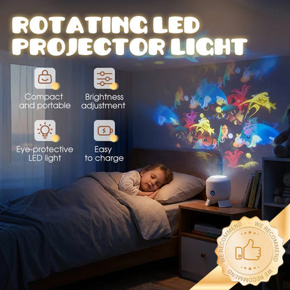 🌊✨ Projekčné laserové osvetlenie oceánu – relax a pohoda doma!