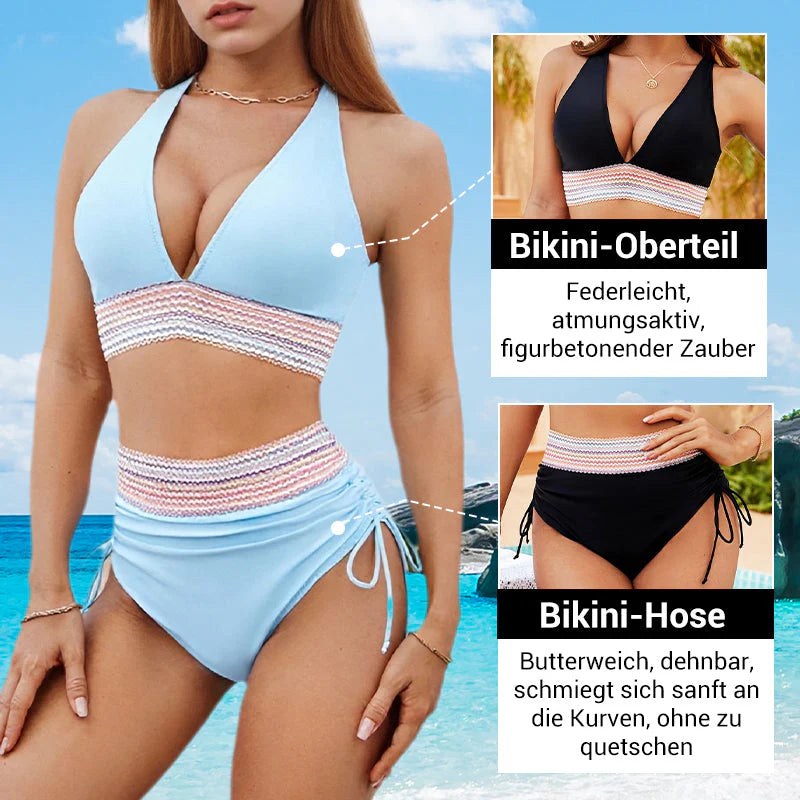 👙 Vysokopásové bikiny, ktoré tvarujú bruško – sebavedomie na pláži hneď! ✨ Letná must-have 🔥
