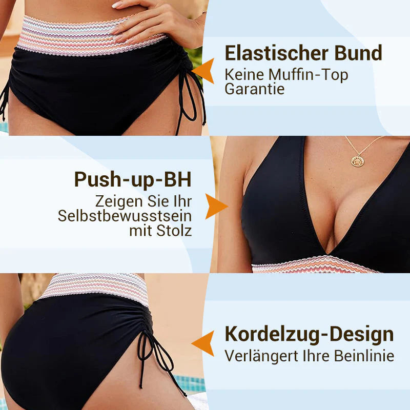 👙 Vysokopásové bikiny, ktoré tvarujú bruško – sebavedomie na pláži hneď! ✨ Letná must-have 🔥