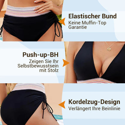 👙 Vysokopásové bikiny, ktoré tvarujú bruško – sebavedomie na pláži hneď! ✨ Letná must-have 🔥
