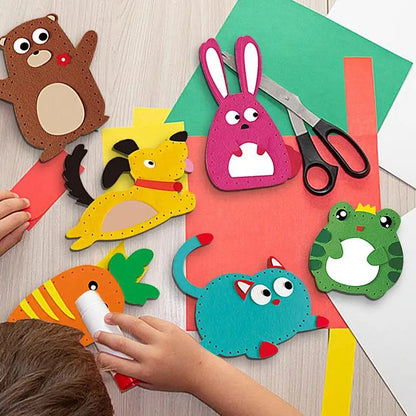 🎨 Detská DIY šijacia sada – Bezpečná, kreatívna, pre rozvoj malých majstrov!