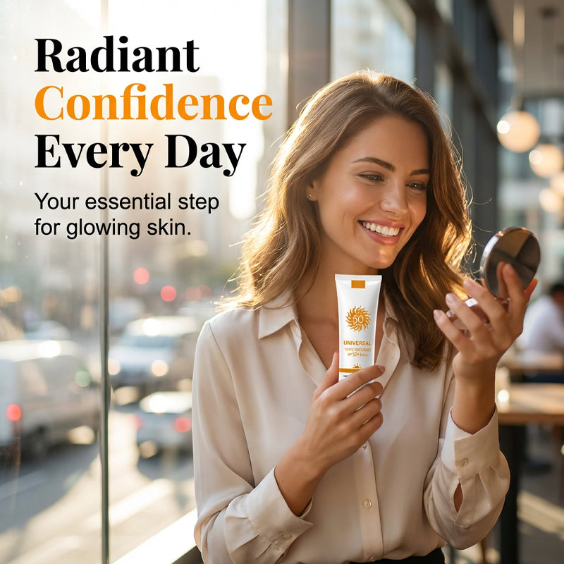 🌟✨ Tónovací podklad SPF 50+ – žiarivá pleť s ochranou!