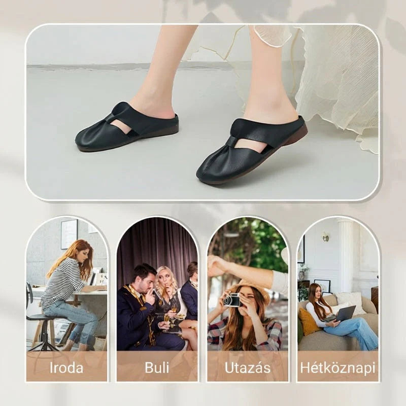 👡 Dámske papuče s uzlíkom – mäkká podrážka | Módny dizajn, ľahké a pružné – ideálne na prechádzky a mestské aktivity 🛍️