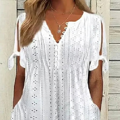 🥰Elegantné dámske šaty s výstrihom do V