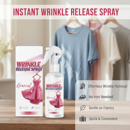 👕✨ Sprej proti vráskam a statickej elektrine – vyhladené oblečenie ihneď