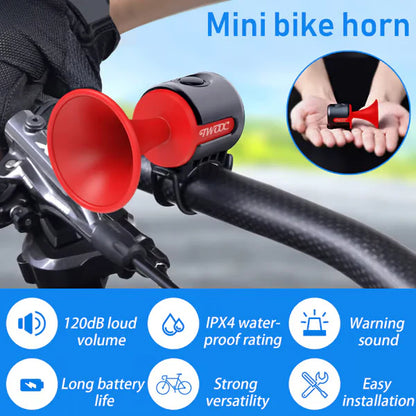 🚲 Hlasný vodotesný zvonček na bicykel – bezpečnosť teraz! 😍