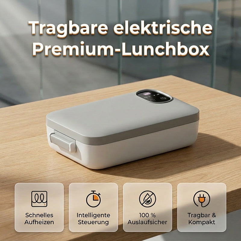Prenosná elektrická obedová krabička s funkciou samohriatia