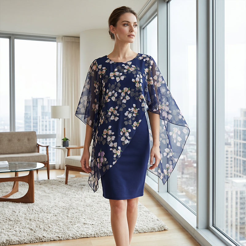 👗 TERAZ ZĽAVA 50%!🌸 Elegantná kvetinová dvojdielna súprava – blúzka a šaty – šik boho letný outfit ✨