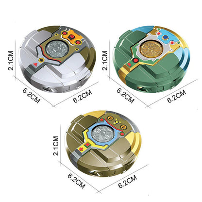 🤖 Transformovateľný prstový spinner – 2 hry v 1, zmierni stres a rozbav sa!