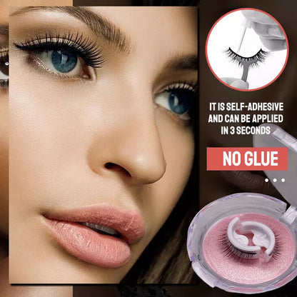 👀 Samopriležne Trepalnice – Brez Lepila, Vodoodporne & Ponovno Upotrebne!✨