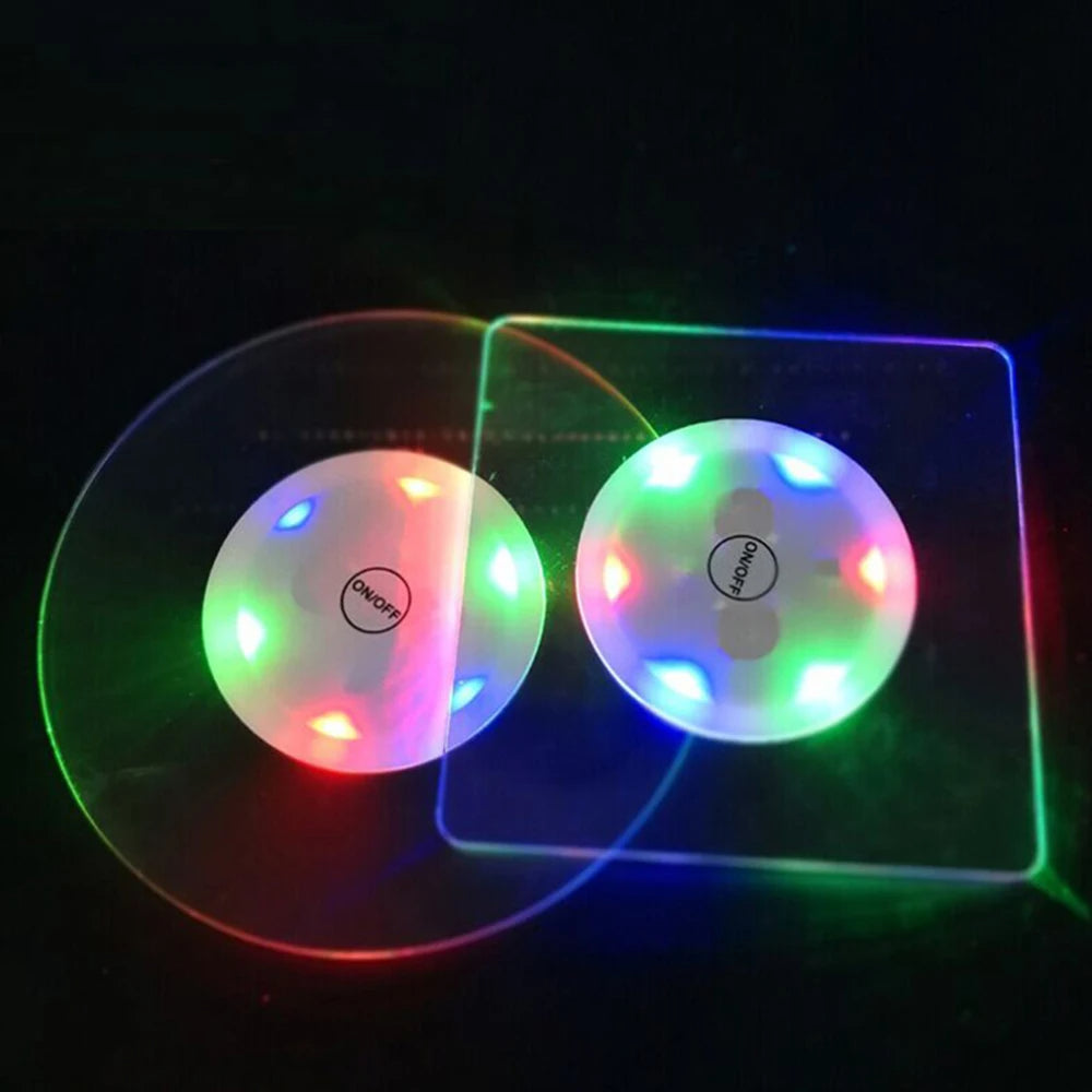 LED Flashing Coaster