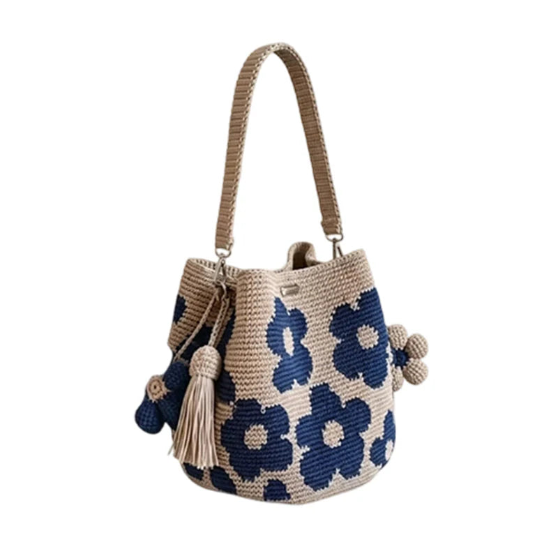 🌼 Háčkovaná bucket taška – letný must-have!