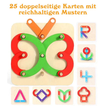 【🧩 Nechajte deti užívať si učenie hrou.】Montessori hádanky