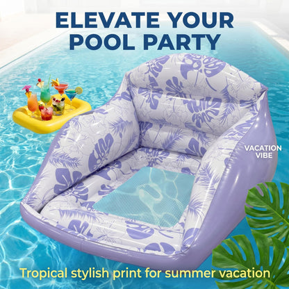 🏊💺Nafukovacia matrac v tvare písmena U – relax vo veľkom štýle, ideálna pre dospelých aj deti, ľahko skladovateľná ⚡