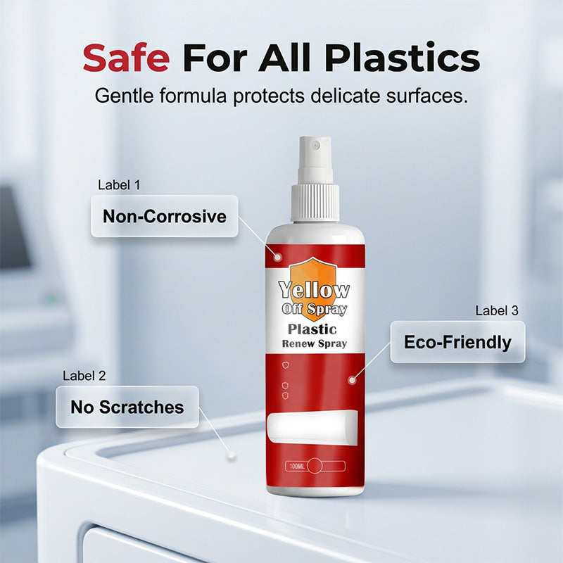 🧼✨ Plastic Renew sprej proti zažltnutiu – obnova bielych spotrebičov
