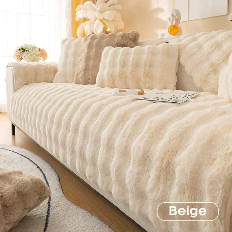 🛋️  Krásny a pohodlný pokrýv na pohovku: Mäkky, protišmykový – pre útulný dom!✨