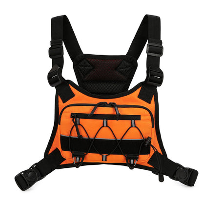 🎒 Vrecko na hrudi – praktická vesta na cyklistiku! ✨