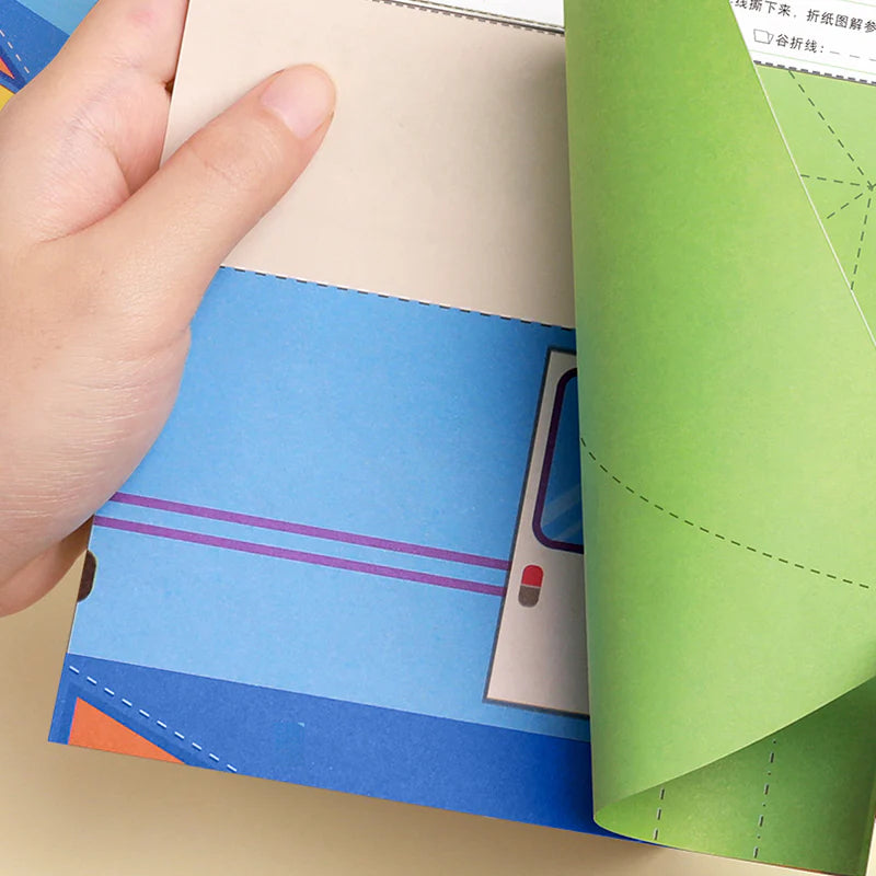 🎨 ORIGAMI KNIHA PRE DETI-Origami kniha 30 projektov – Zábava + rozvoj detí bez obrazoviek!