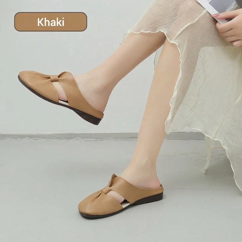 👡 Dámske papuče s uzlíkom – mäkká podrážka | Módny dizajn, ľahké a pružné – ideálne na prechádzky a mestské aktivity 🛍️