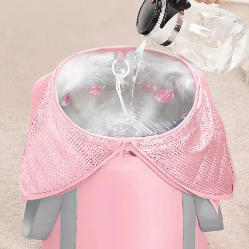 🦶 Skladací kúpeľ na nohy: Vodotesný + Prenosný – Relax kedykoľvek a kdekoľvek!✨
