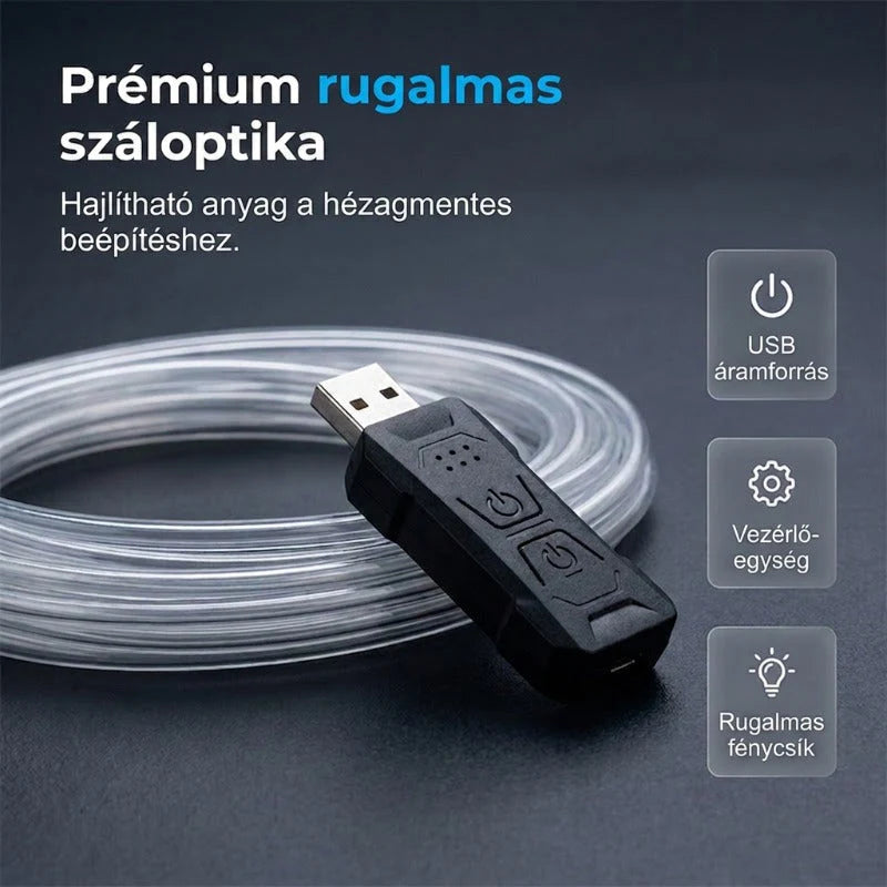 LED pásik na vytvorenie atmosféry v aute