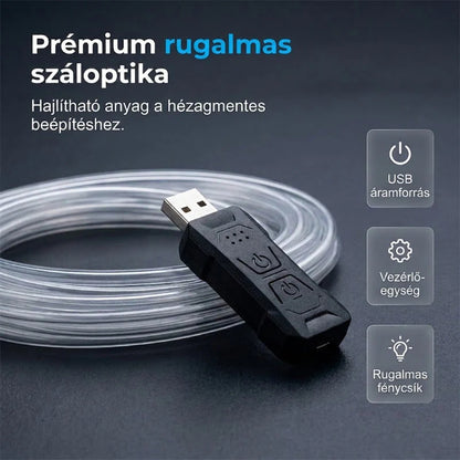 LED pásik na vytvorenie atmosféry v aute
