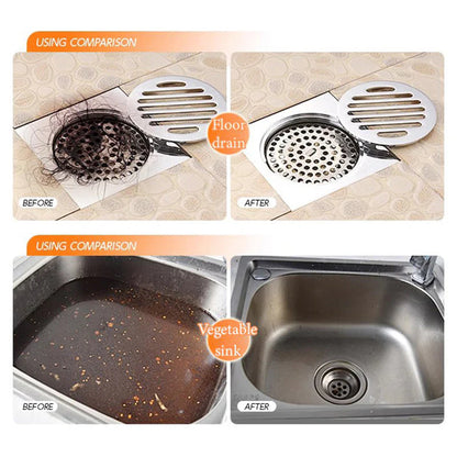 🌟 Viacúčelový prášok na odtoky – uvoľňuje, dezodoruje a chráni vaše potrubia! 🧼