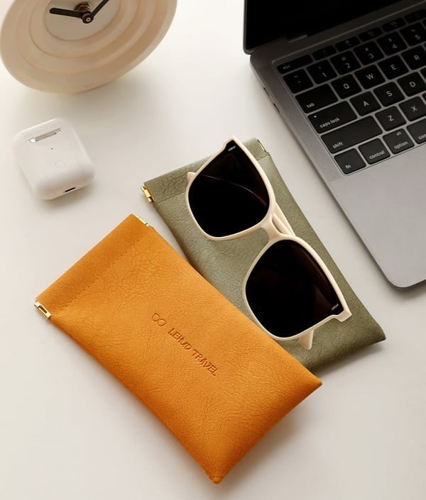 【🎁Druhý kus zadarmo】Snap Closure Leather Organizer Pouch