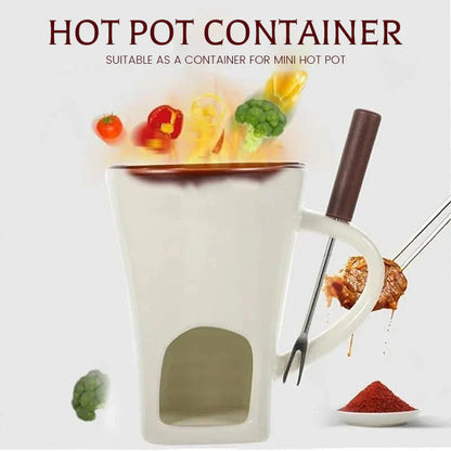 【⏰Časovo obmedzená ponuka za polovičnú cenu】Keramický hrnček na čokoládové fondue