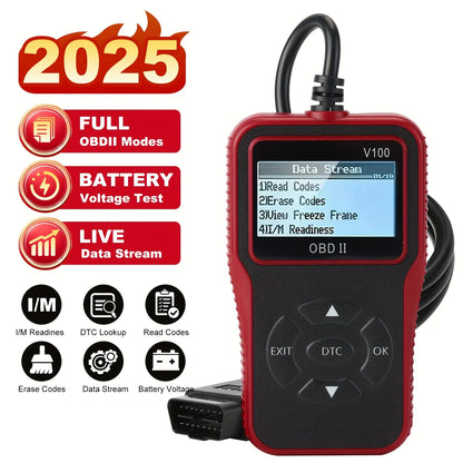 🚗 Automobilový Diagnostický Skener – Čítanie Kódov + Mazanie Chýb + 9 Protokolov! ✨