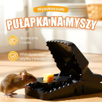 😱 Potkany v dome alebo stodole? Opakovane použiteľná pasca na potkany s veľmi citlivým spúšťovým mechanizmom! 🐀🪤