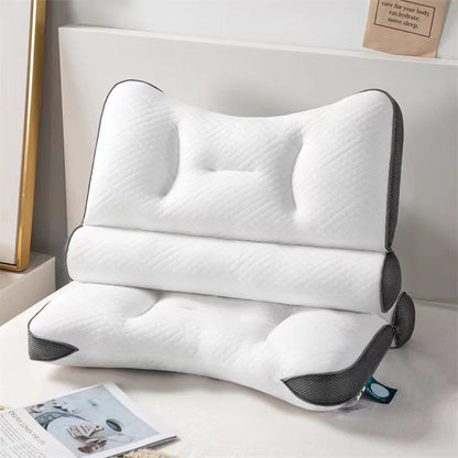 【🛏️Pohodlný spánok】Ultra pohodlný ergonomický vankúš na podporu krku