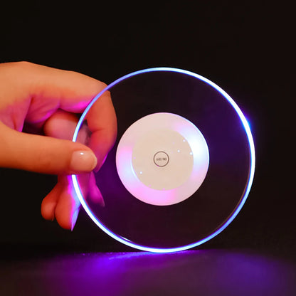LED Flashing Coaster