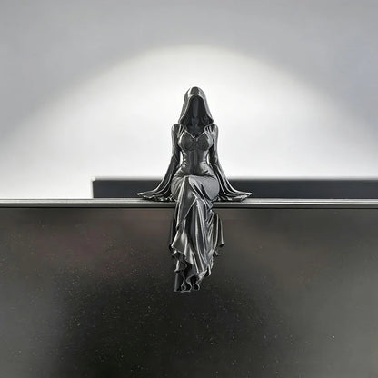 🖤 Vnes do svojho domova temnú eleganciu – detailne prepracovaná gotická socha Bohyne smrti ✨