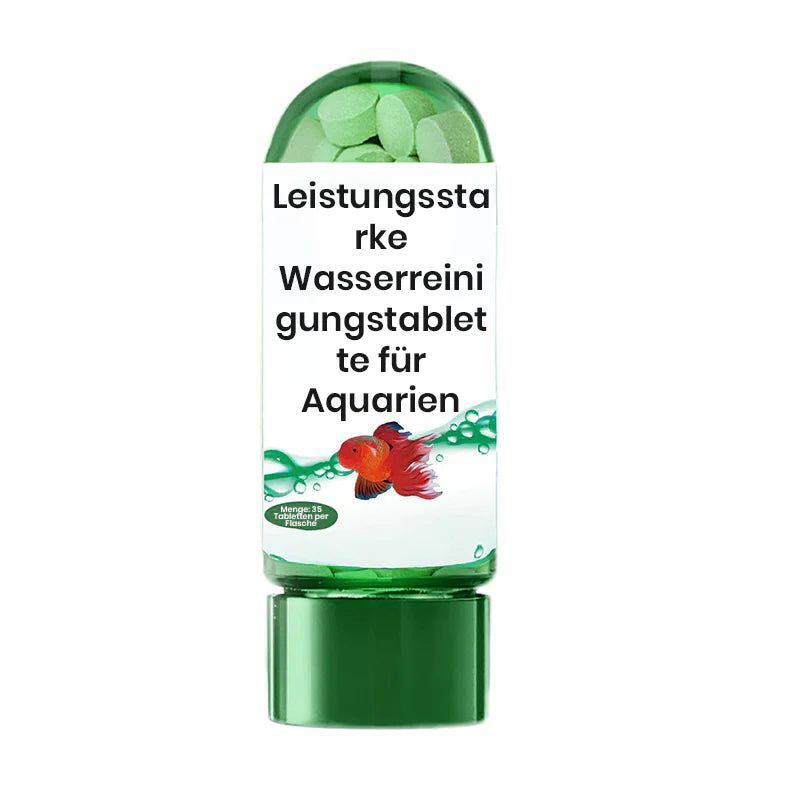 【♻️ 1 + 2 zadarmo】Veľmi účinné tablety na čistenie akváriovej vody