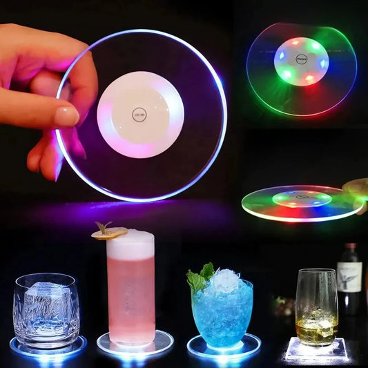 LED Flashing Coaster