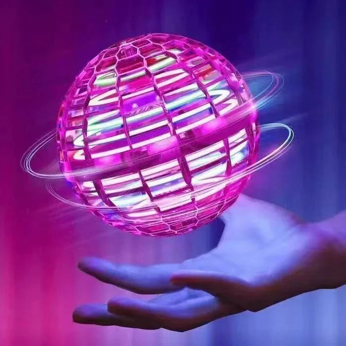 ✨ Magická žiariaca guľa – Plávajúca bez gravitácie + LED svetelná show! 🌈