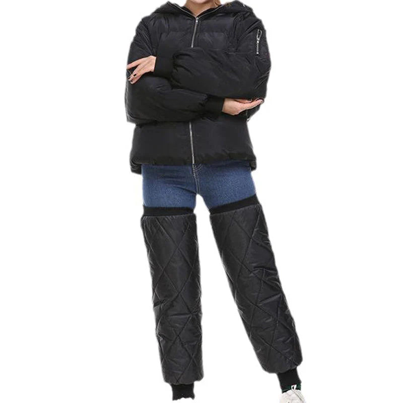 🧦 Zimné návleky na nohy – vetruodolné, teplé a praktické na všetky zimné aktivity! 🦵