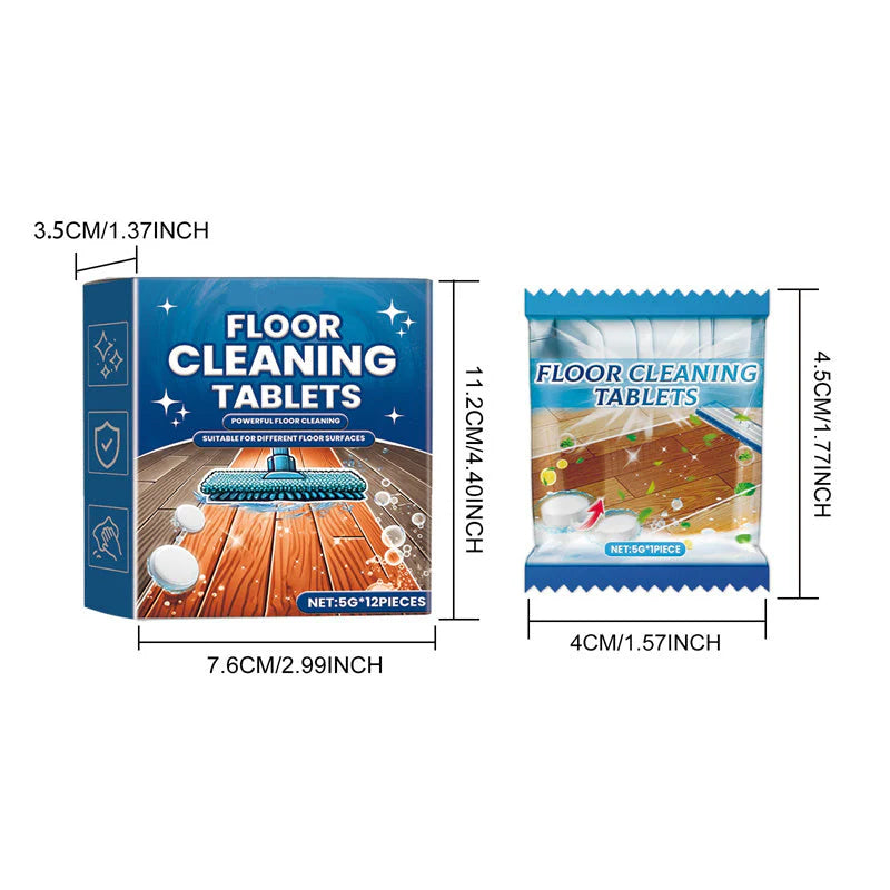 🔥 Ľahké tablety na čistenie podláh – rýchle rozpúšťanie, silné čistenie a svieža vôňa ✨🏠