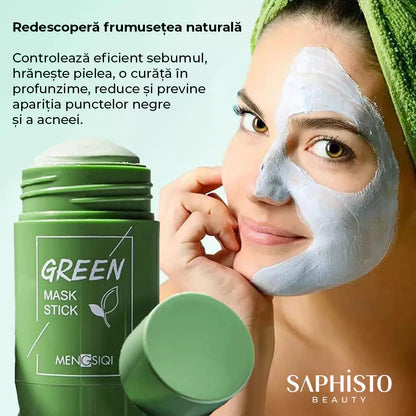🌱 Pleťová maska zo zeleného čaju – Odstráni čierne body + Reguluje sebum + Hlboká hydratácia! ✨