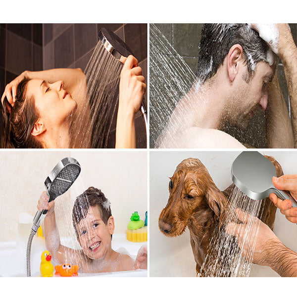 💧 Visokotlačna prha 3 v 1 – močnejši pretok! ✨