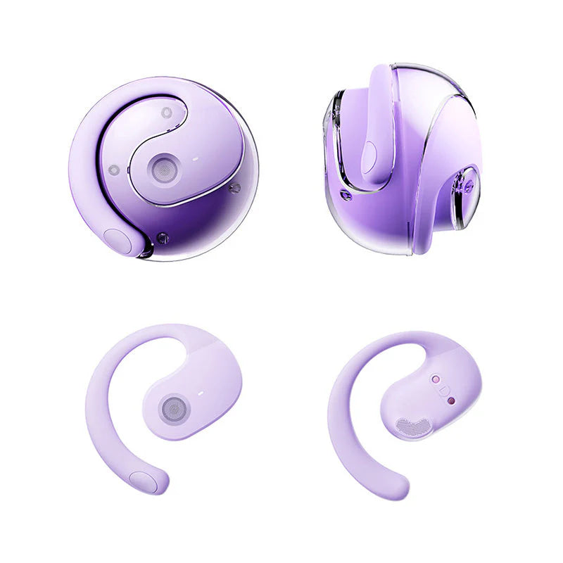 【🔋 Malý a prenosný, rýchly a presný preklad 75 jazykov v reálnom čase】Bezdrôtové slúchadlá OWS Bluetooth 5.4 s AI prekladom (vhodné pre iOS a Android)
