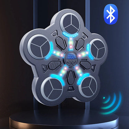 🥊 Bluetooth Hudobný Boxerský Terč – 3 Rýchlosti + Ritmické Svetlo + 50% Zľava! 🔥